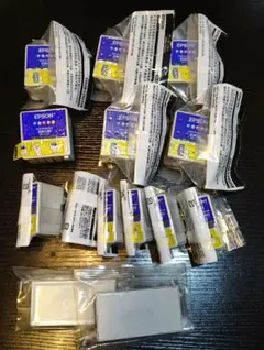 EPSON IC5CL02 + IC1BK02 純正インク６セット + おまけのサムネイル