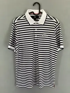 【超美品】キャロウェイ　ポロシャツ　Ｌ　ボーダー　着用2回のみ