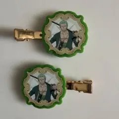ワンピース　ゾロ前髪ピン