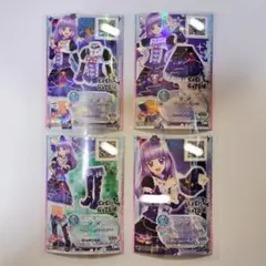 アイカツ！マジックミッドナイトコーデ 9枚 氷上スミレ 神崎美月 エルザフォルテ アイカツカード マジックミッドナイトコーデ 氷上スミレ - メルカリ