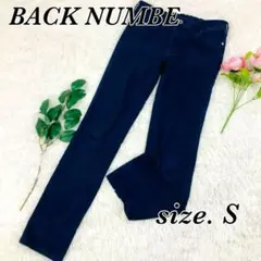 BACK NUMBER バックナンバー ブルー サイズS パンツ 可愛い 大人のサムネイル