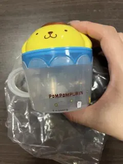 ポムポムプリン ふた付きジューサーカップ