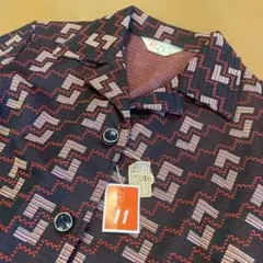 ⑨昭和レトロポップ　昭和レトロモダン　こげ茶コート