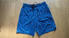 【美品】NIKE ブルー系柄物 ハーフパンツ M