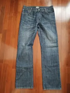 GAP ダークブルー ストレートデニム 5ポケット