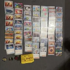 ポケモンカード 約60枚セット ピカチュウケース付き