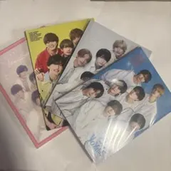 なにわ男子ライブパンフレット4冊セット売り