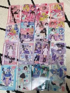 キミとアイドルプリキュア キラキラクリアカードガム コンプリートセット　16種類