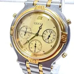 【稼働訳あり品】GUCCI グッチ 9400 腕時計 コンビカラーのサムネイル