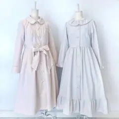 新品未使用タグ付き メロディバスケット パンジー裏時プリント スプリングコートのサムネイル