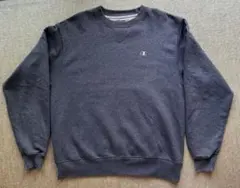 Champion スウェット 刺繍 目 同色 シンプル 定番 無地 Mサイズ