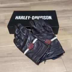 【希少/箱付】 ハーレーダビッドソン レザーグローブ ブ M （値下げしました）