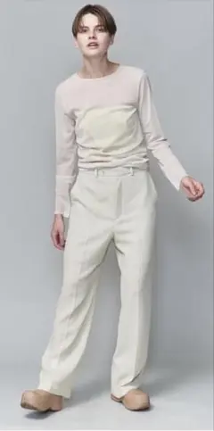 6(ROKU) NYLON TULLE PULLOVER トップス