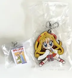 ガチャガチャ りぼん めじるしアクセサリー ラバーマスコット セット