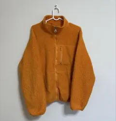 90s USA製LANS’ENDオレンジボアジャケット　【短丈】