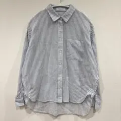 LOWRYS FARM ローリーズファーム 綿麻 ストライプ シアーシャツのサムネイル