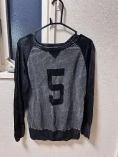 mansart ナンバー5プリント長袖トップス SCOTCLUB