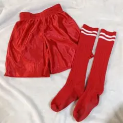 ティゴラハーフパンツ　半ズボン　赤　サッカー　130