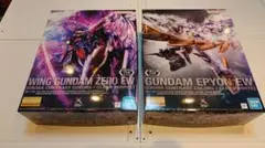 未組立】MG ウイングガンダムゼロ エクシア デュナメス 3点セット