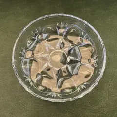 昭和レトロ　ガラス皿　ビンテージ