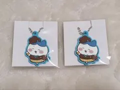 ちいかわ ココス COCO'S ラバーキーホルダー ハチワレセット