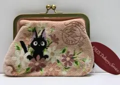 魔女の宅急便 花とジジ 口金ポーチ スタジオジブリのサムネイル