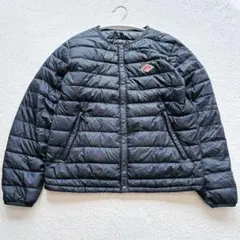 わけあり！ダントン インナーダウン ノーカラー ブラックサイズ36 JD8447