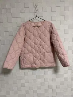 ピンク キルティングジャケット