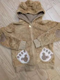 ダッフィー　モコモコパーカー　Mサイズ