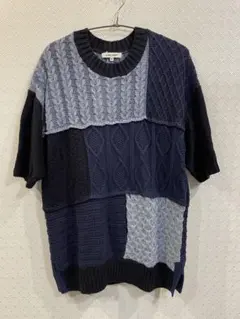 GLOBAL WORK クレイジーフィッシャーマン ニット XL 新品のサムネイル