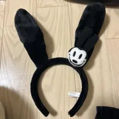 ミッキー風ウサギ耳カチューシャ