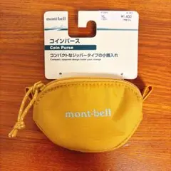モンベル　コインパース　イエロー