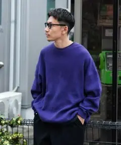 極美Wide Dad TECH CREW PULLOVER