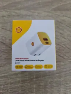 Shell 充電器 30W 2ポート（USB-C+USB-A）