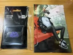 NEW ERAコラボ　剣持刀也　キャップクリップ　特典　ポストカード付き