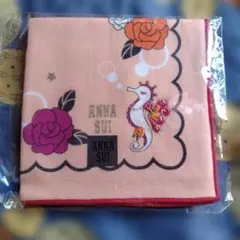 ANNA SUI/ハンカチ/ オレンジ/薔薇