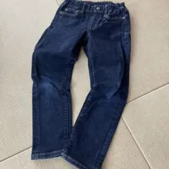 UNIQLO 120サイズ ダークブルー ジーンズ