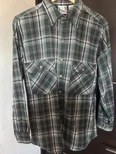 old gap チェック柄ネルシャツ