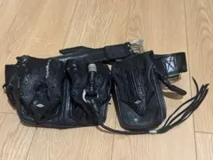 KMRii ケムリ スタッズ装飾 ウエストポーチ lgb - メルカリ