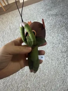 クモのぬいぐるみ ストラップ付き