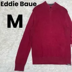 Eddie Baue　エディーバウアー　　ハーフジップ　ニット　セーター　M