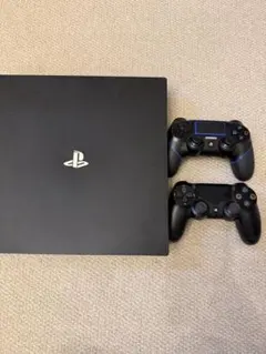 PlayStation 4 Pro 本体 + コントローラー2台