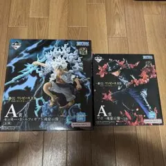 一番くじ　ワンピース　ルフィ ニカ　サボ　魂豪示像 フィギュア