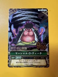 ワンピースカードゲーム SECマーシャル・D・ティーチ - メルカリ