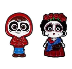 ディズニー　ピンバッジ　 2個セット