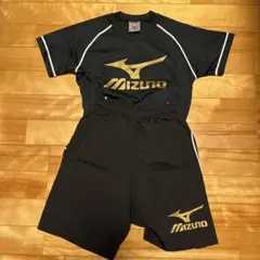 Mizuno ジャージ 黒 130cm 半袖　短パン