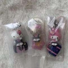 サンリオ 平成ギャルチャーム ハローキティマイメロディ日焼けキティガチャガチャ