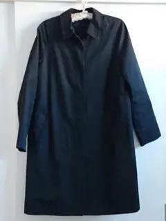 ユニクロ ステンカラーコート 174518 ブラック　スプリングコート