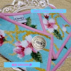 FEILER◆フェイラー SAKURA 桜◆ラメ入り 日本限定