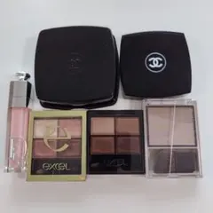 Chanel excel Dior アイシャドウパレット リップグロス セット